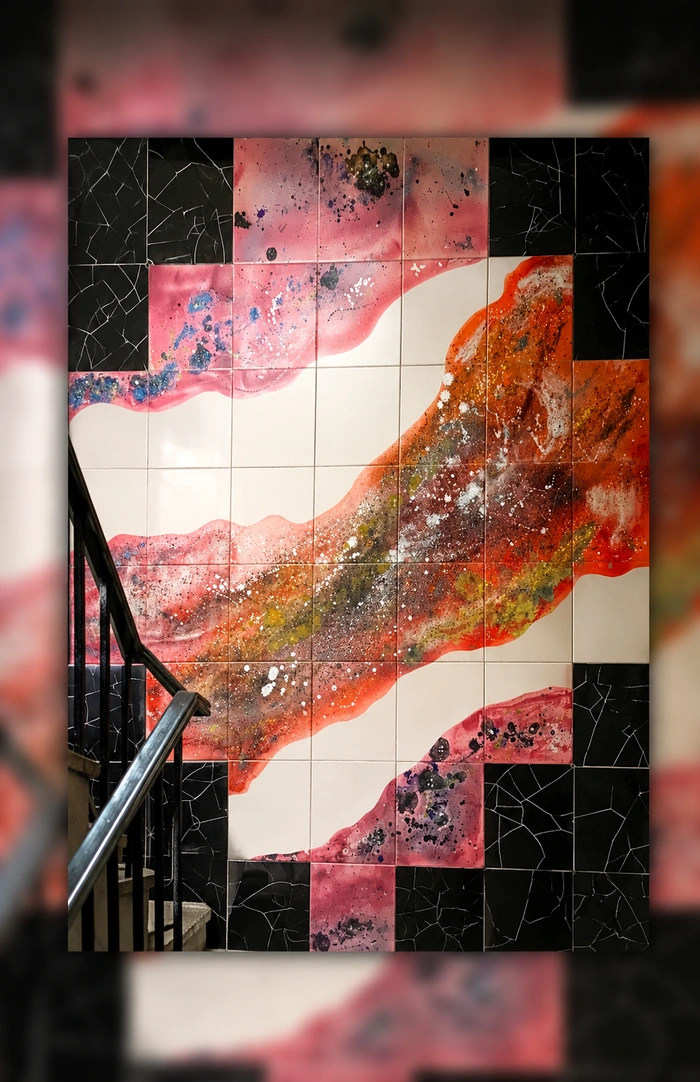 Mural Mas Infinito — Estuardo Mendez-Ruiz y Sylvia Sánchez Esquivel