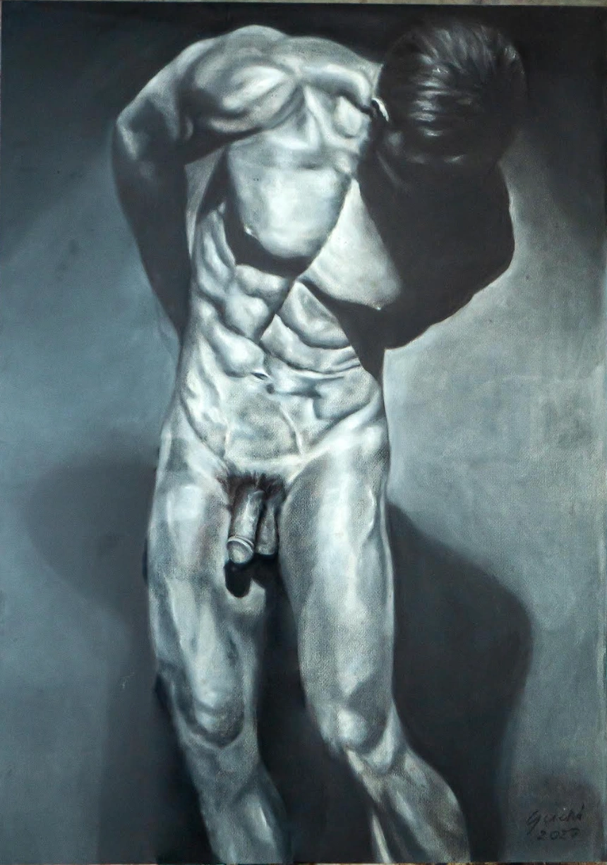 Desnudo Masculino — Sylvia Sánchez Esquivel